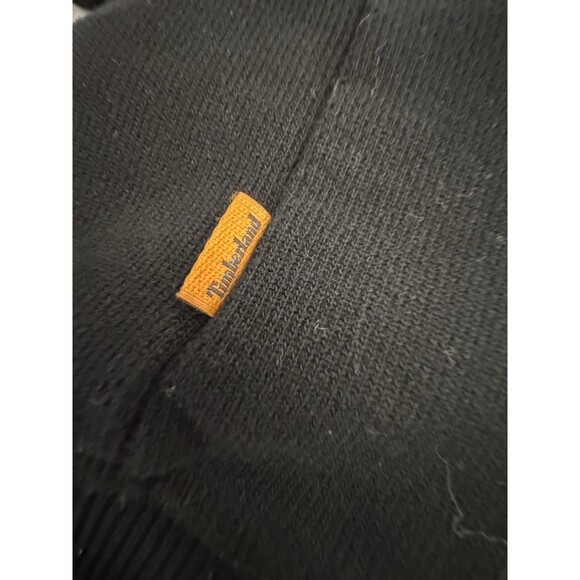Timberland Hoodie Mens Black Brown Boot Logo Hiking Sweatshirt Organic Cotton S - Picture 6 of 10